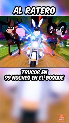 🔥 TRUCO CONEJO MALVADO 🐰🥚 | 99 Noches en el Bosque Roblox 🌲 #roblox #robloxshorts