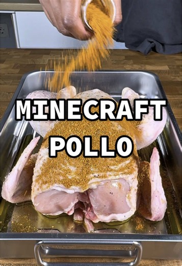 Pollo a la lava en Minecraft: Receta fácil y deliciosa