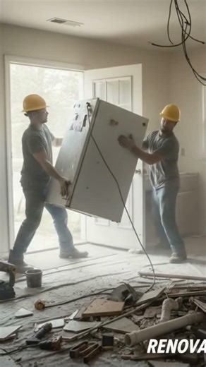 From outdated to outstanding ✨ Watch this kitchen transform #kitchentech #kitchenrenovation #shorts