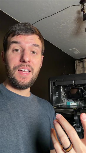 One badly installed cable almost ruined his whole pc! Part 1 #rednekbuilds #pcrepair