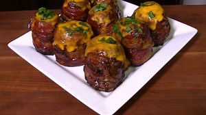 BBQ Volcano Potatoes >> thrl.st/2eoMB3S | Thrillist