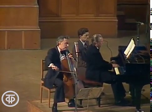 Daniil Shafran 1982 Solo Recital at teh Big Hall of Moscow Conservatory