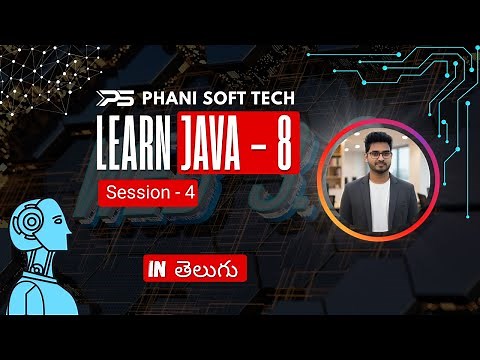 4. Java 8 Features Workshop - 4 | By Phanindra Kumar Pedipini | Phani Soft Tech