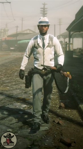 red dead online all white (grey) mafia outfits [ requested outfits #341 ]