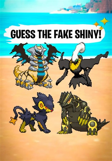 Pokémon Rush: Guess the Shiny Glitch!