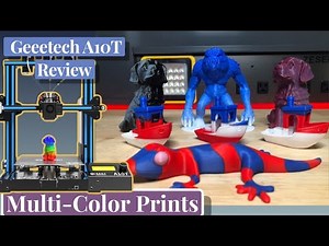 Geeetech A10T 3 in 1 Color 3D Printer Review