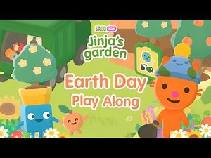 Lend a paw for Earth Day! | Jinja's Garden | Play Along Video for Kids