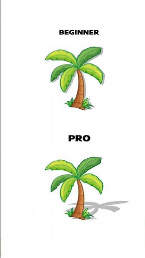 Adobe Illustrator 2026 - Tips to create Drop Shadow effect for Trees like a PRO