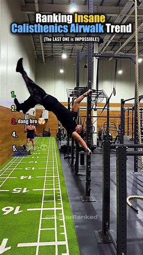 Ranking Most Insane Calisthenics Airwalk Trend