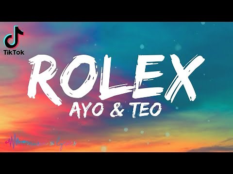 Ayo & Teo - Rolex / Rollie (Lyrics) | I just want a rollie rollie | TikTok Song | Rolex TikTok