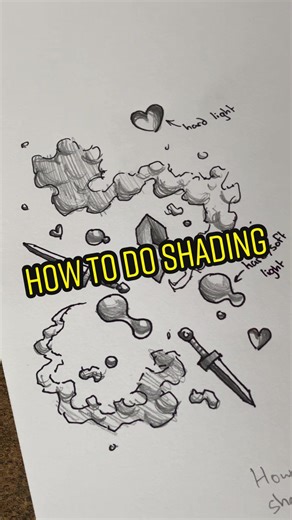How to Shade Drawing Pencil Tutorial for Beginners
