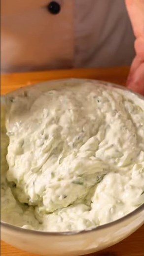 The best TZATZIKI recipe #greek_cuisine #cooking # tzatziki