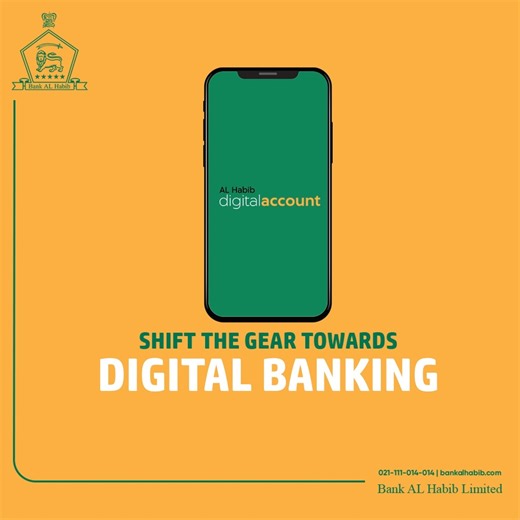 It's time to go with the digital flow! Make the shift towards digital banking with AL Habib Digital Account. Log onto www.bankalhabib.com and Get, Set, Go… For any queries, simply inbox us or visit our website https://bit.ly/473uDtK You can also call us on (021) 111-014-014 #ALHabibDigitalAccount #BankALHabib #RishtaBharosayKa | Bank AL Habib Limited