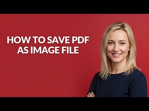 How to Save Pdf as Image File - Julia'sTutorials