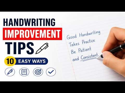 ✍️Handwriting Improvement Tips 🖊️ 10 Easy Ways to Get Neat & Beautiful Handwriting 🚀