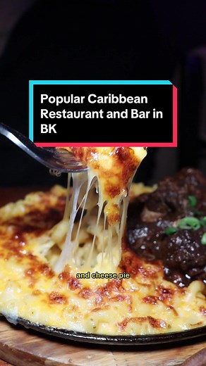 I’ve you been to The Simpson Restaurant and Bar you know the food here is good. Their Mac and cheese, oxtail, black fruit cakes were highlights for me #fyp #foryou #caribbeanfood #currygoat #oxtail #macandcheese #rum #cocktail #food #brooklyn #jerkchicken #chickenwings #nyc #nycfood #foodreview #blackowned #blackfoodie