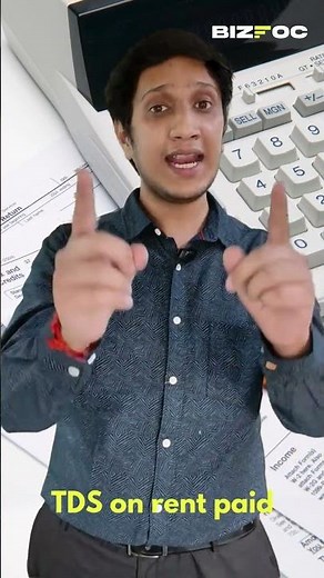 Section 195 | TDS on Rent Paid to NRIs | #tds #tax #shorts #rent #bizfoc