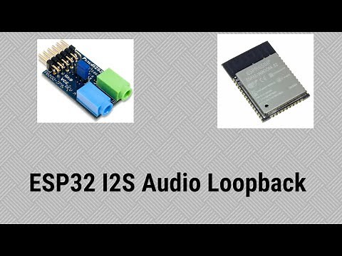 [#24] ESP32 - I2S Audio Loopback with MCLK