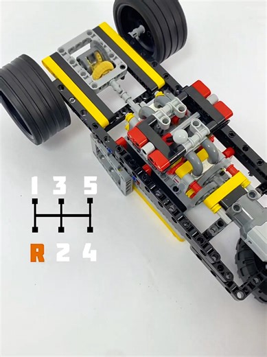 LEGO 5-Speed Reverse Manual Transmission Explained