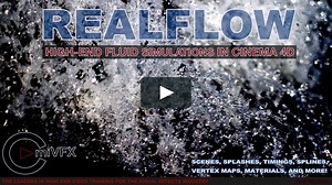 Realflow High End Fluid Simulations in Cinema 4D