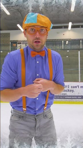 Blippi on Ice ⛸️ #skating #iceskating #blippi
