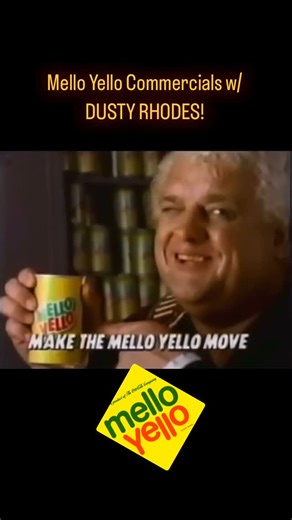 Retro Retake on Instagram: "2 “Mello Yello” commercials from 1988 featuring (at the time) NWA’s Dusty Rhodes aka The American Dream. Rick Flair, Sting, The Road Warriors were some of the wrestlers featured on the cans. #rememberthis #80snostalgia #80spopculture #childhoodnostalgia #80s #dustyrhodes #80scommercials #80stv #80swrestlers #80swrestling #melloyello"