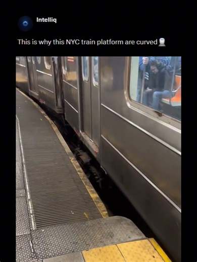 This video shows a curved subway platform in New York City and the solution used to make boarding safe. When trains stop on curved tracks, the distance between the train and the platform increases, creating a dangerous gap. To fix this, the station uses movable platform extensions that rise when the train arrives and lower once it leaves. This system improves accessibility, reduces accidents, and allows older infrastructure to remain in use without major reconstruction. Smart solutions like this