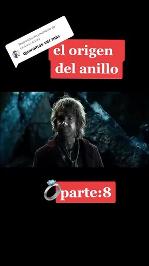 Respuesta a @j.e.s.u.s.r.o.s.a.s gollum se da cuenta qur Bilbo tiene su pecioso anillo #elseñordelosanillos