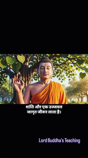 The Secret to a Happy Life: Lord Buddha’s Teaching on Mindfulness 🙏✨#buddha #motivation #peace