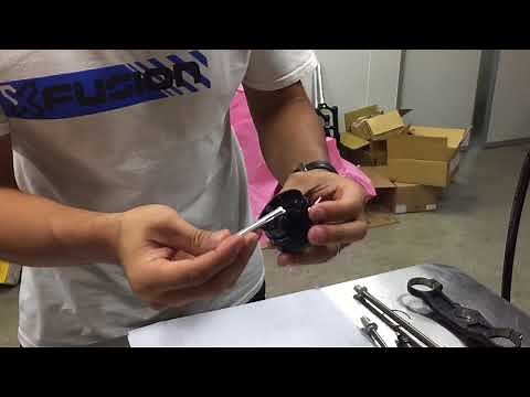 X-Fusion Trunnion Nude eyelet assembly