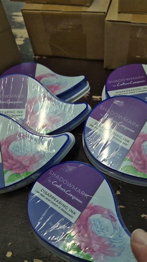Back in stock! The popular Shadowmark Disappearing Ink stamp pad