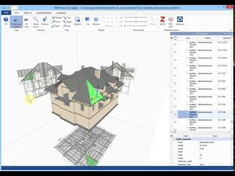 BIMvision - free IFC Viewer presentation part 1 of 3