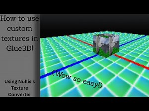 How to import custom textures into G3D!