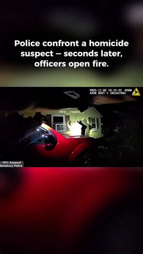 Fire replays on Instagram: "Baltimore, Maryland — On Sunday, November 2, 2025, at approximately 7:00 p.m., officers with the Salisbury Police Department (SPD) attempted to locate a suspect in connection with a homicide that had occurred earlier the same day. SPD located the suspect, identified as 40-year-old David Evans, in the driveway of a residence in the 700 block of Jefferson Street in Salisbury. Evans was standing near a vehicle with an object on the hood. When officers confronted him, the