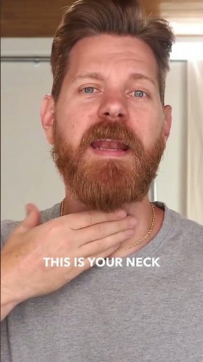 How To Trim Your Neckline Hack. Try This Out Next Time You Are Tidying up Your Short Beard. #shorts