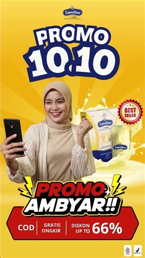 PROMO 10.10 SUDAH DATANG #susuetawa #promo #diskon #shots