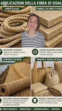 Sisal fiber e materiali naturali: texture, resistenza e stile