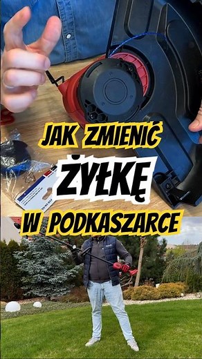 Jak zmienić żyłkę w podkaszarce #ROOKS