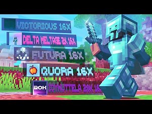 Top 5 INSANE and CLEAN PvP Texture Packs for MCPE (Minecraft Bedrock 1.21) FPS+