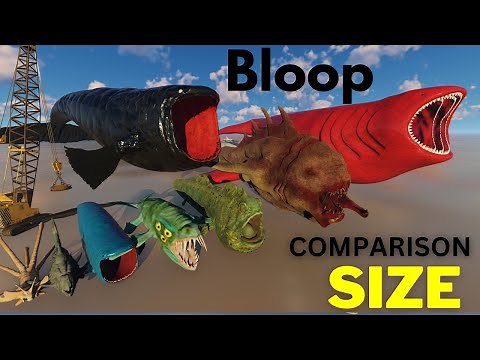 "Bloop Size Comparison: How Big Is the Mysterious Sea Creature?"