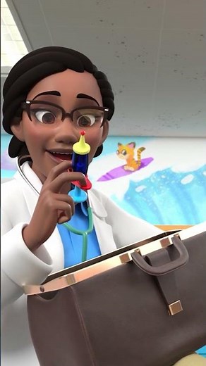 Nina Visits the School Doctor! CoComelon #Shorts #nurseryrhymes