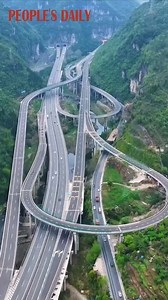 15K views · 444 reactions | Never fails to amaze: This highway overpass, hidden away amidst the mountains in Yichang of central China’s Hubei Province, is a prime example of #ChinaEngineering's finest! | VideoChina | Facebook