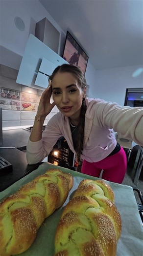 Welcome back to my kitchen! I'm baking my beautiful braided bread! Yummy!