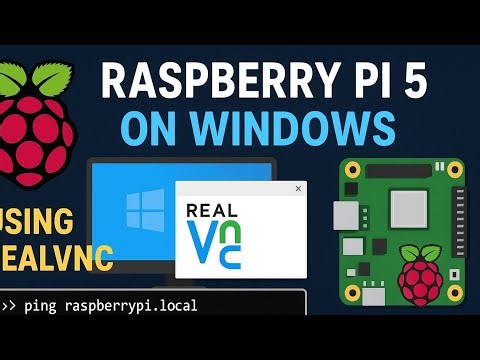1- تشغيل Raspberry Pi على ويندوز باستخدام RealVNC | شرح كامل خطوة بخطوة