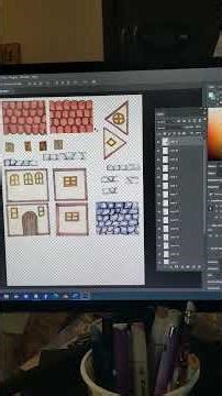 Part 7: Digital Art DIY Papercraft: Cardstock to Retreat Center - Creating the Cut and Sew Pattern