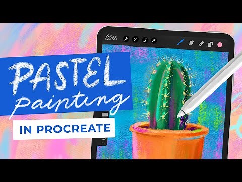 Pastel Painting in Procreate // using the NEW Artist's Pastel brushes