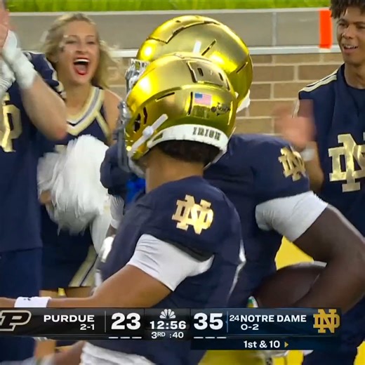 LOVE BREAKS THROUGH. 🍀 | NBC Sports