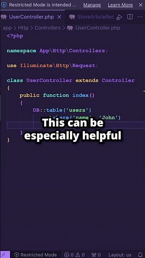 How to EASILY Convert Your Query Builder to SQL in Laravel #laravel #shorts