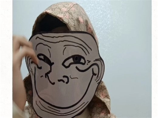 我们trollface也有自己的绝望超搞笑。破论的手势舞。