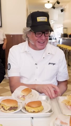 How many burgers? George shares his jaw-dropping burger count 🍔